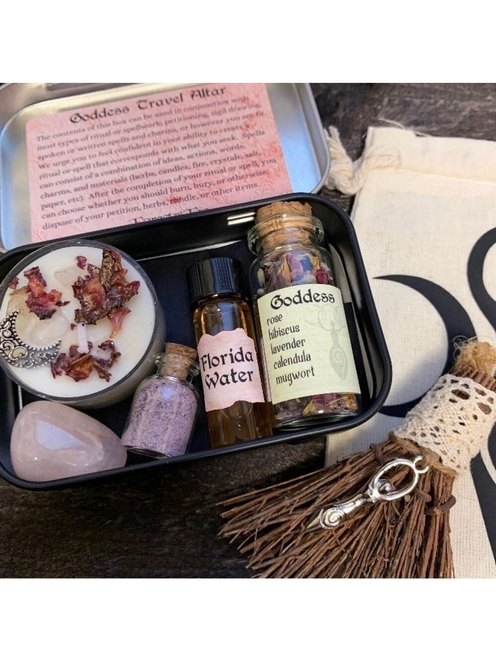 NEW! Of Forest And Fae Goddess Travel Altar